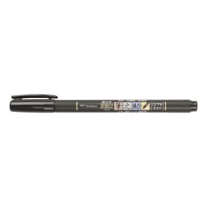 Tombow Brush Pen Fudenosuke m/blød spids Sort