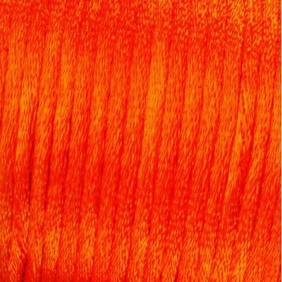 Vevtråd sateng - oransje