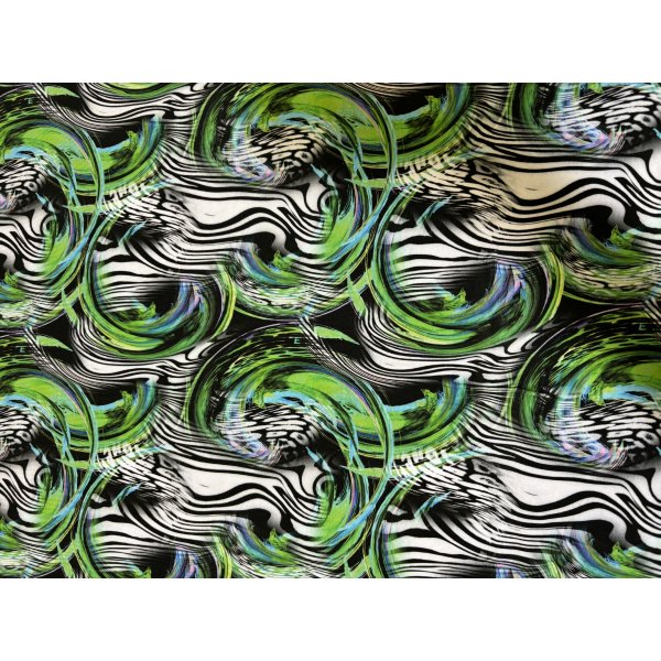 Mnstrad Trik 150 cm - Zebra Bubbla Grn