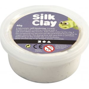 Silk Clay - vit - 40 g
