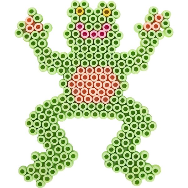 Pärlplatta NABBI BioBeads Groda 10x12 cm Medium Pärlplatta NABBI BioBeads Groda 10x12 cm Medium