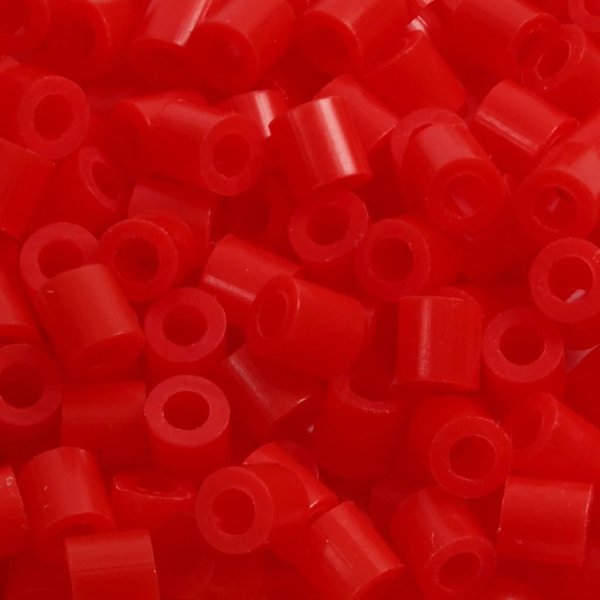 Rörpärlor NABBI 5x5 mm Ljusröd 1100 st Rörpärlor NABBI 5x5 mm Ljusröd 1100 st