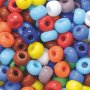 Bohemiska rocaillep�rlor 5 mm, 35 g, blandade f�rger