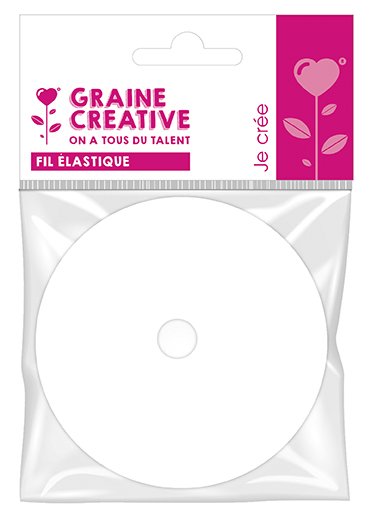 Transparent elastisk tråd 0,5 mm x 20 m Transparent elastisk tråd 0,5 mm x 20 m