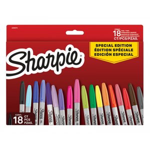 Sharpie Big Pack - Hanging Tuck 6 - 18-pack osorterade frger
