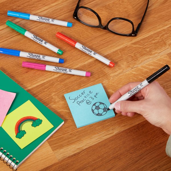 Fiberpennset Sharpie - Ultra Fine 12-pack - Assorted colours Fiberpennset Sharpie - Ultra Fine 12-pack - Assorted colours