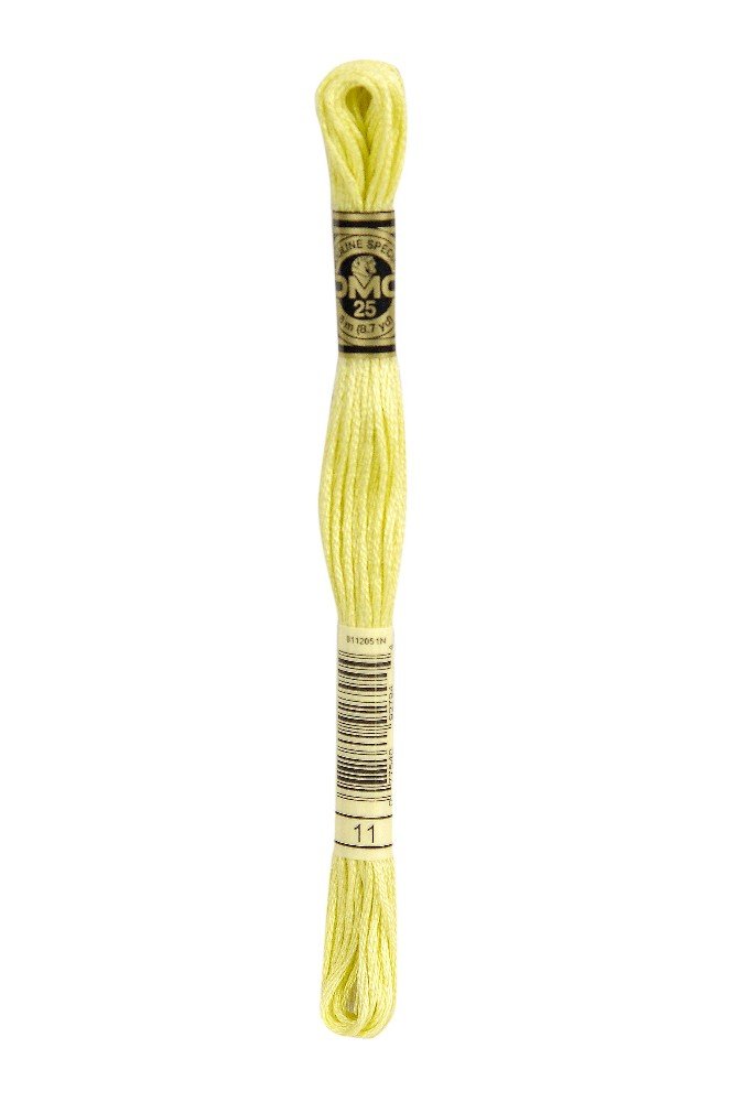 Moulinegarn DMC - Färg: 11 - Broderigarn, Garn, Sticka & virka