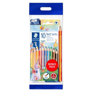 Farveblyanter Noris Jumbo - 10-pak