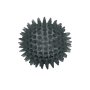 Massageboll med piggar - h�rd svart 7,5 cm