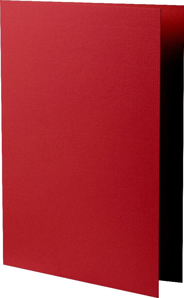 Papperix A5 Kort Dobbelt - 5-pak - Rød - 148x210 mm (A5), Kort, Kort & kuvert, Scrapbooking, Håndværk