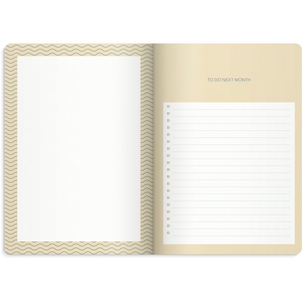 Week Planner undated - Blue Week Planner undated - Blue