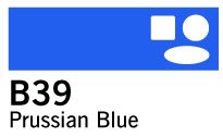 Copic Ciao - B39 - Prussian Blue - Tuschpennor, Pennor, Pennor, kritor & tusch