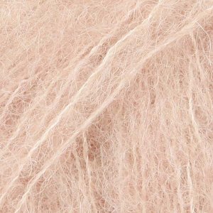 DROPS Brushed Alpaca Silk garn - 25g -  Rosa Sand