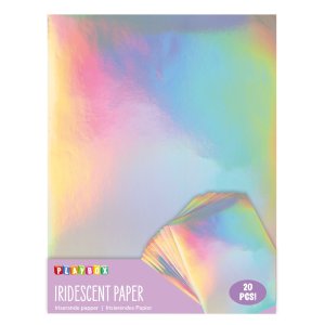 Iriserande papper A4 - 20 ark Iriserande papper A4 - 20 ark