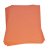 Ark av Gummifoam med glitter 200x300x2mm - oransje
