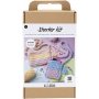 Start DIY Kit Hekle, blandede farger, Vesker