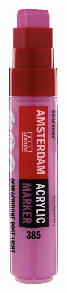 Amsterdam Marker 15 mm - Quinacridone Rose - Amsterdam Markers, Amsterdam, Markers, Penne, Penne, kridt & tusch