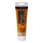 Akrylfrg Graduate 120 ml - Yellow Ochre