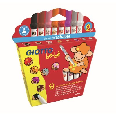 Tusjpenner Giotto be-b Magic - 8-pakning