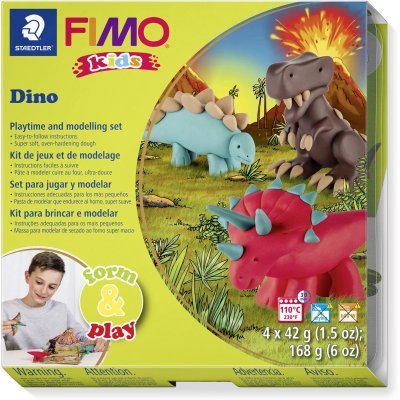 Modellervoksst Fimo Kids Form & Play - Dino