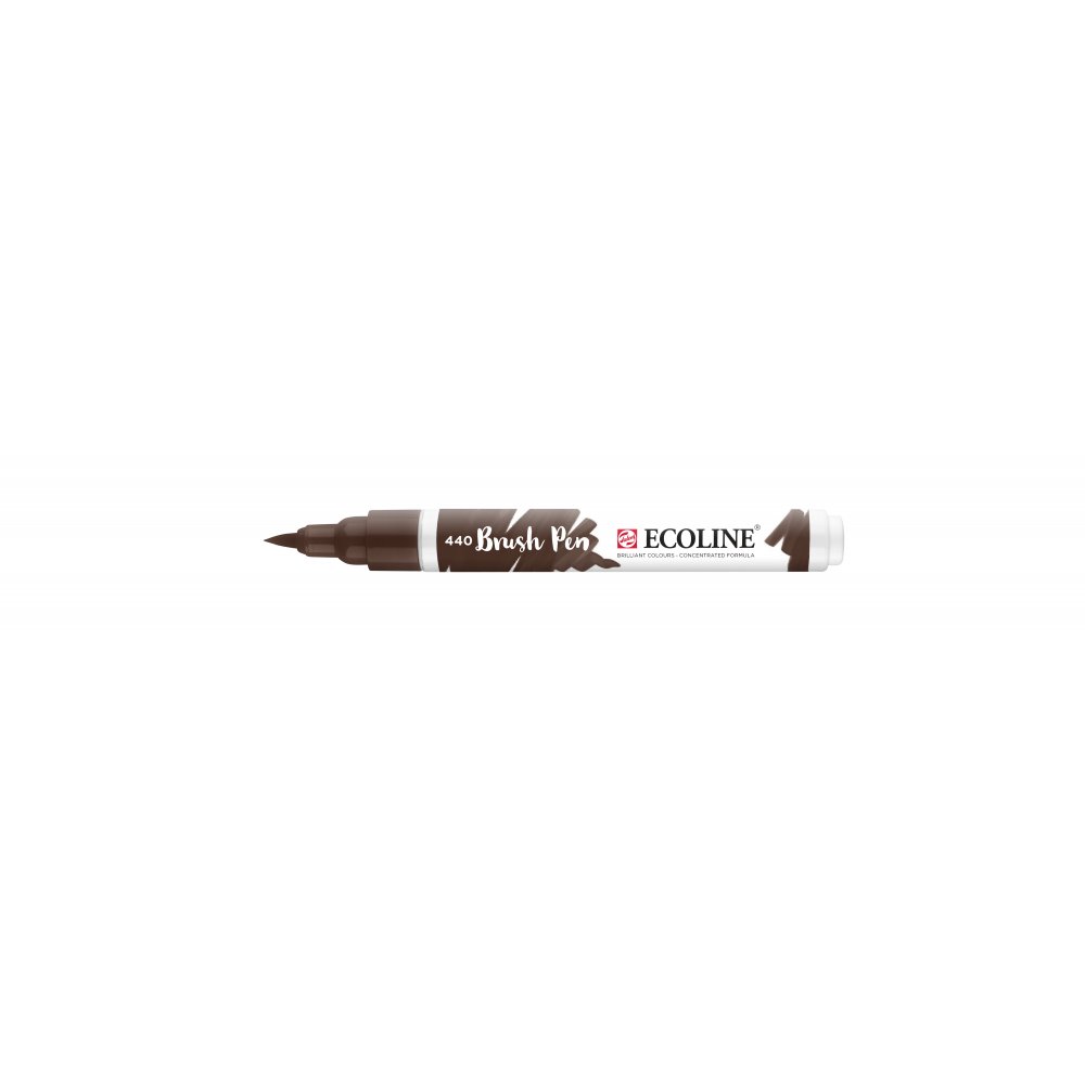 Penselpen Ecoline Brush Pen - Sepia Deep (440) - Fiberpenne, Penne, Penne, kridt & tusch