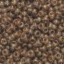 Bohemrocaille p�rlor 2,5 mm, 13 g, ljusbrun