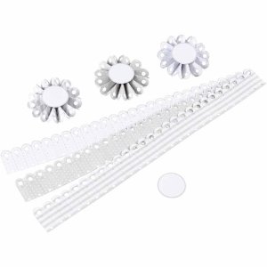 Materialsett Rosetter Vivi Gade Design 8 cm 6 stk - Blandede design