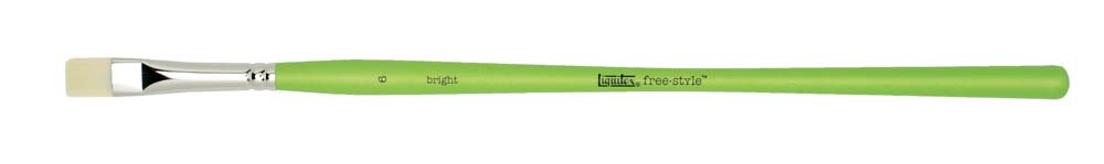 Syntetisk pensel Liquitex Bright - nr. 6 - Akrylpensler, Pensler