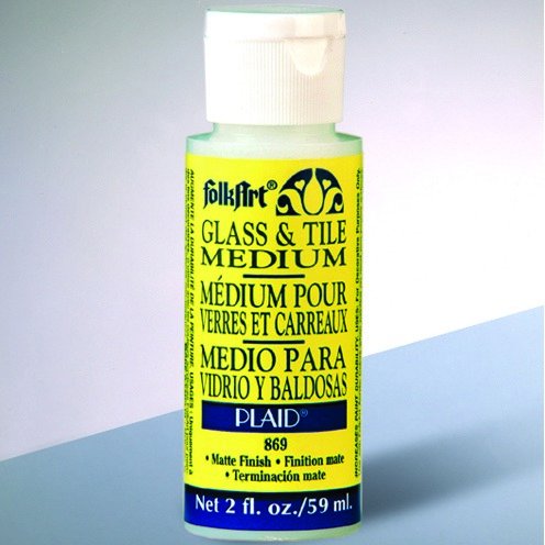 FolkArt medium glass og keramikk - 59 ml