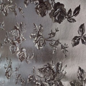 Vaxduk PVC black rose 140 cm