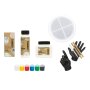 JESMONITE AC100 kit - runda underlägg JESMONITE AC100 kit - runda underlägg