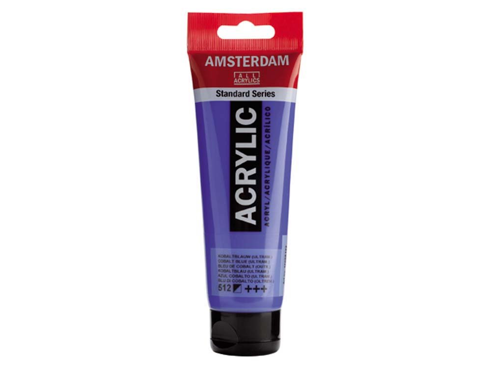 Amsterdam Akrylmaling 120 ml - Koboltblå Ultramarine - Akrylfarver, Kunstnerfarver