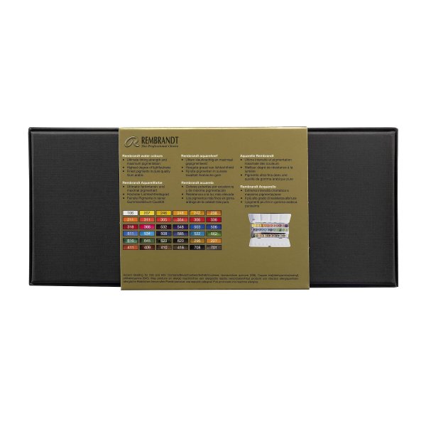 Rembrandt Akvarell De Luxe Set (36 f�rger 1/2-kopp)