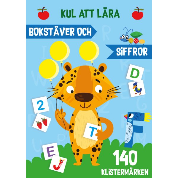 Morsomt � l�re bokstaver og tall - aktivitetsbok med gjenbrukbare klistremerker