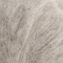 DROPS Brushed Alpaca Silk garn - 25g - Ljusgr� (02)