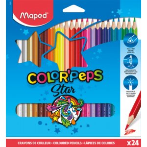 Farveblyantst - Maped - ColorPeps 24-pak