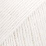 DROPS Loves You 9 Uni Color garn 50g - Hvit (101)