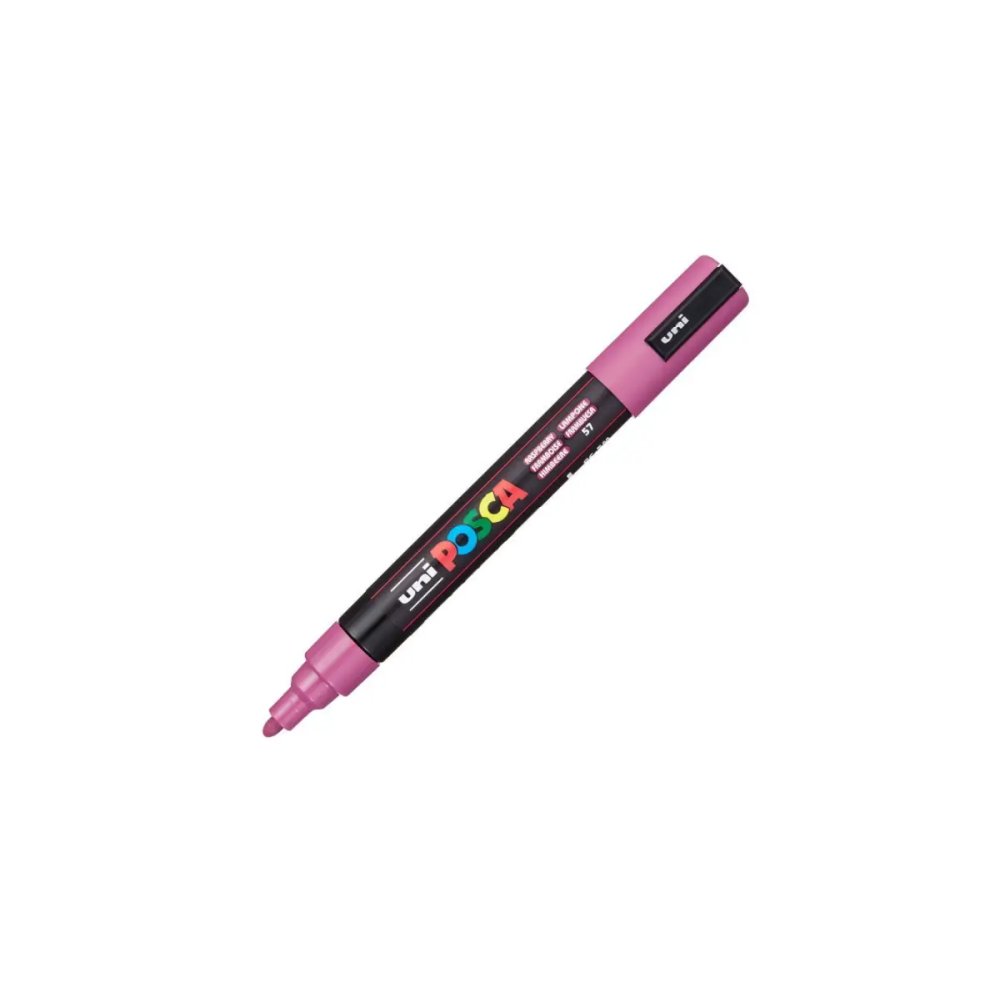 Uni Posca Marker PC-5M - Hindbærpink - Posca-penne, Markers, Penne, Penne, kridt & tusch