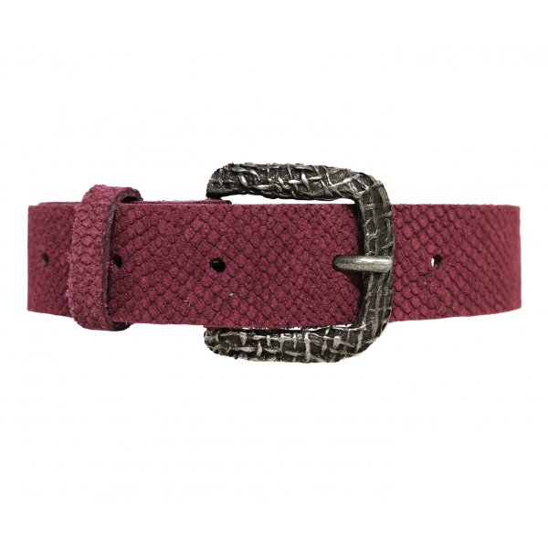 Damb�lte i crocco-m�nstrad oxl�der