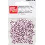 Dekorationsblommor i plast 1,2 cm, 120-pack