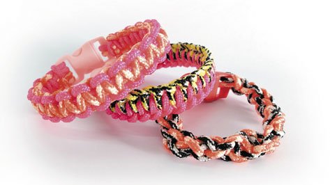 Creacord leopardmönstrad nylonlina 3 meter Creacord leopardmönstrad nylonlina 3 meter