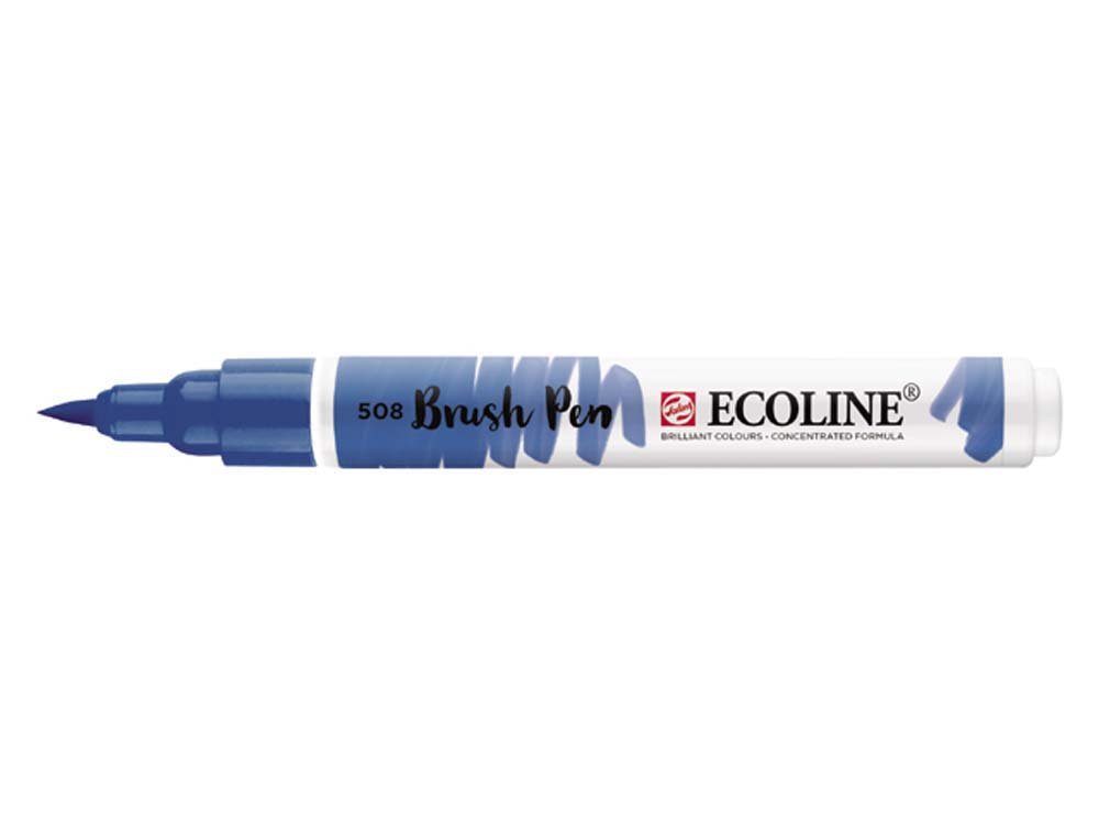 Ecoline Brushpen - Prussian Blue - Fiberpennor, Pennor, Pennor, kritor & tusch