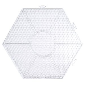 Pärlplattor hexagon byggbara stora 10 st Pärlplattor hexagon byggbara stora 10 st