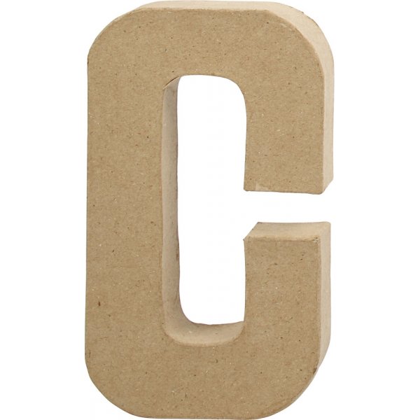Pappbokstav - C - 5 cm Pappbokstav - C - 5 cm
