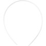 Diadem smalt 8 mm Vit 5-pack Diadem smalt 8 mm Vit 5-pack