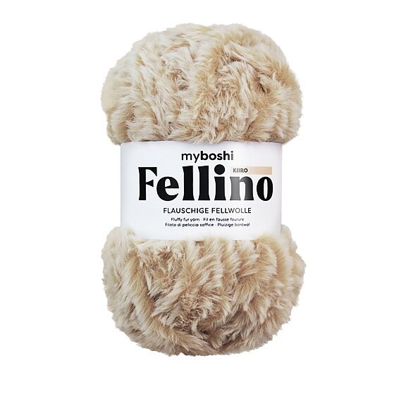 Myboshi Fellino - 100 g - Kiiro - Myboshi garn, Garn, Strikke, hækle, knytte og væve