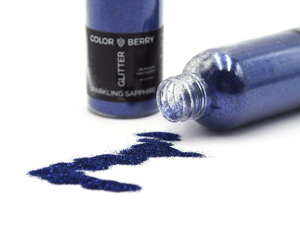 Glitter Dusty til harpiks - Sapphire Blue Fine - Harpiks, Støbning, Støbning, Hobbymateriale, Håndværk