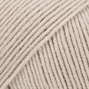 DROPS Baby Merino Uni Colour garn 50g - Lys eg (64) - Merinould garn, Garn, Strikke, hækle, knytte og væve