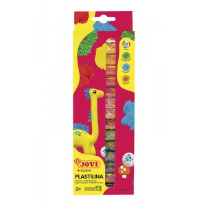 Leire - Jovi Plastilina - 15-pakning med blandede farger 15 g