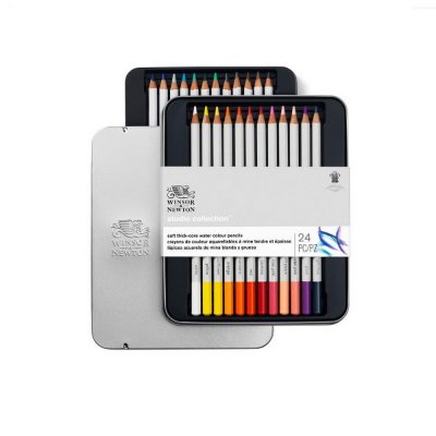 Winsor & Newton Akvarellfarger - 24 farger